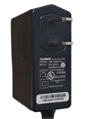 GENUINE HUAWEI AC/DC ADAPTER POWER SUPPLY (MODEL HS-050040U1)